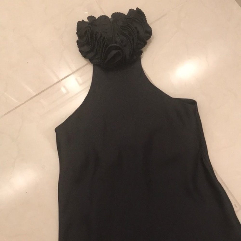 Gorgeous lined Valentino Ruffle halter Italian